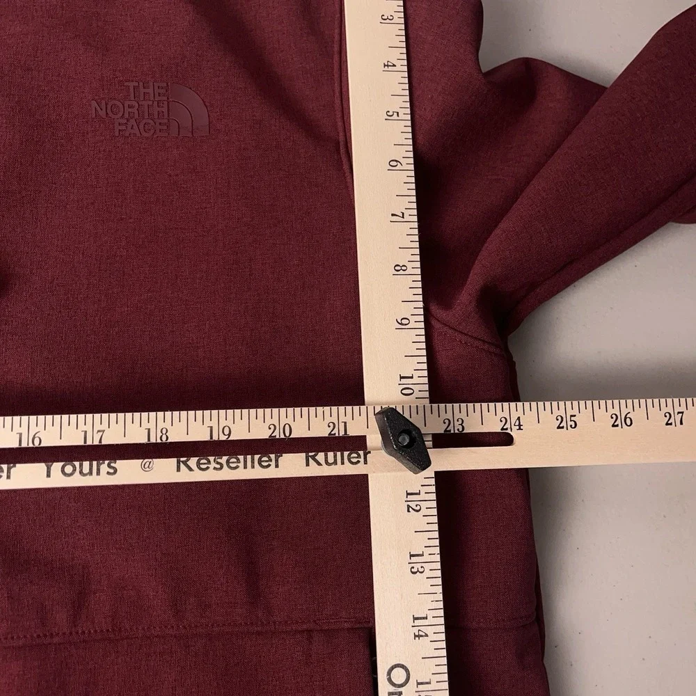 The North Face Cordovan Dark Heather Red Maroon Apex Bionic Jacket Men's XL